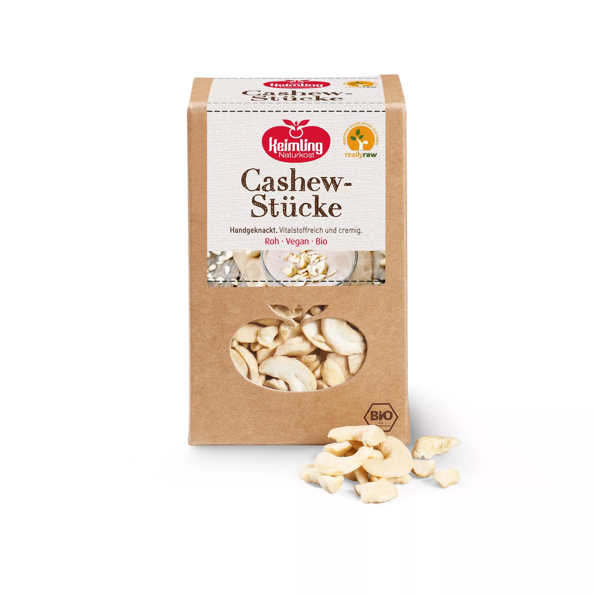 Rohkost Cashew-Stücke 2,5 kg, Bio, Rohkost Rohkost Cashew-Stücke 2,5 kg, Bio, Rohkost