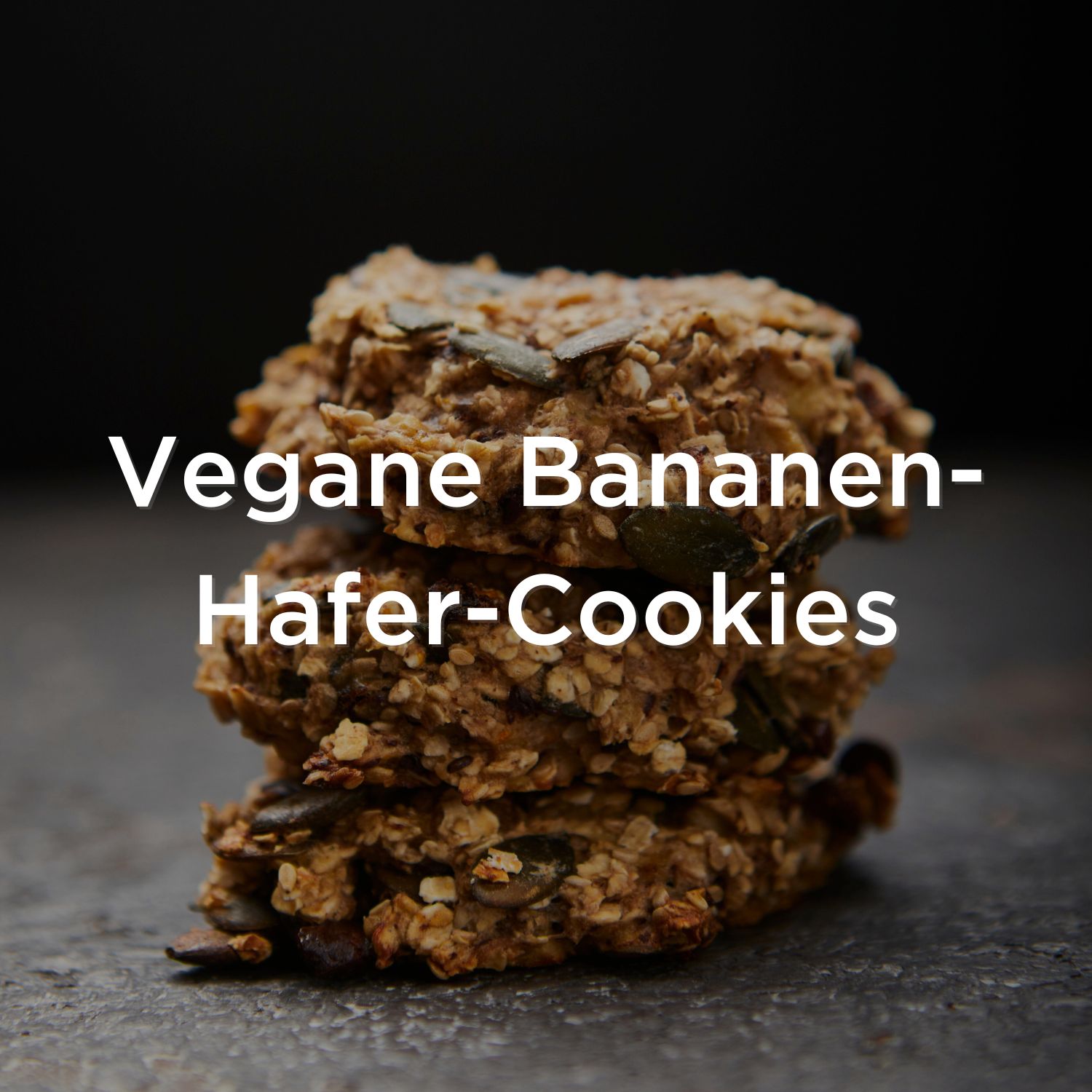 Vegane Bananen Hafer Cookies Vegane Bananen Hafer Cookies
