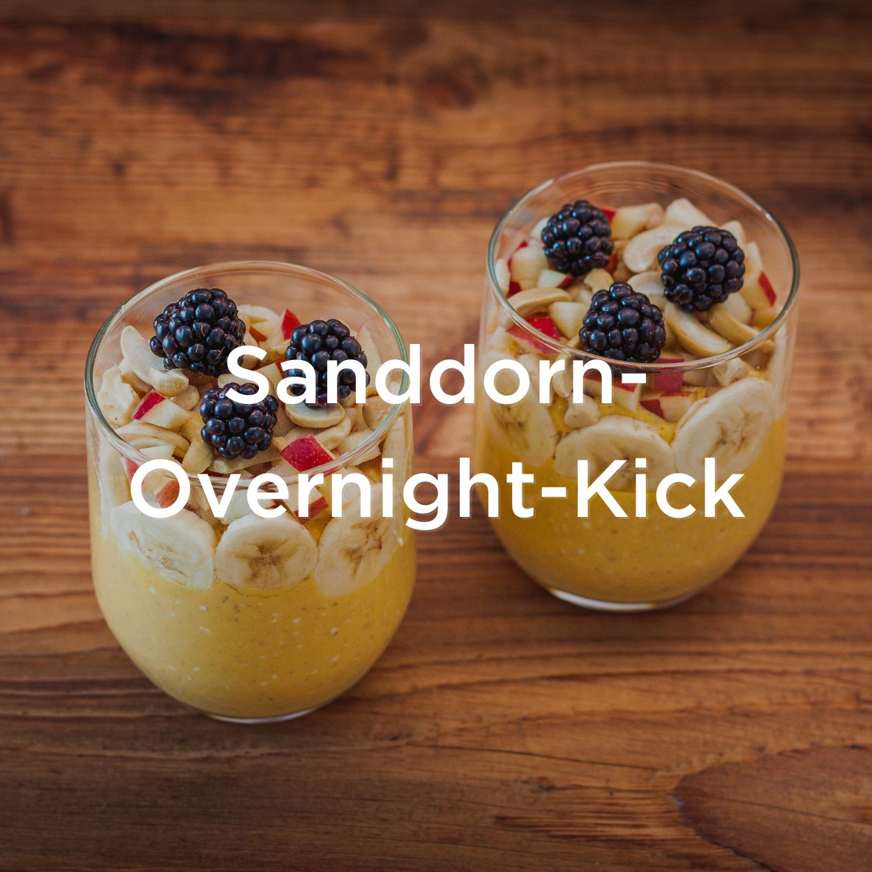 Rezept veganer Sanddorn Overnight Kick Rezept veganer Sanddorn Overnight Kick