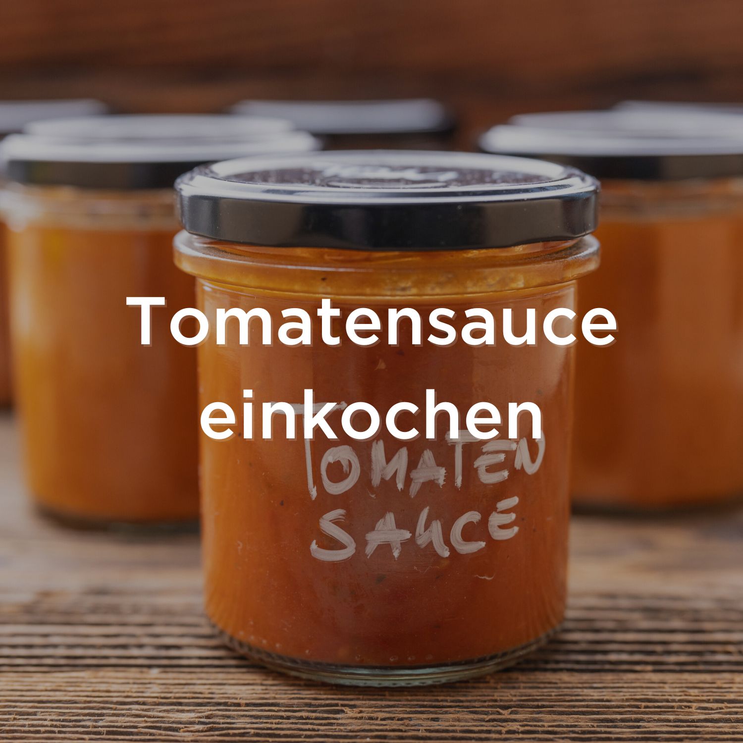Tomatensauce einkochen Tomatensauce einkochen