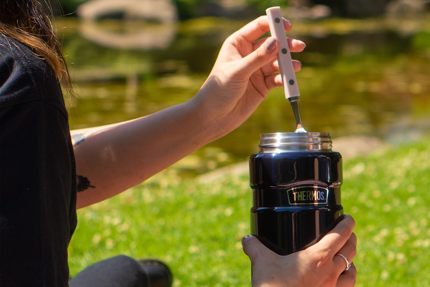 STAINLESS KING FOOD JAR Thermos