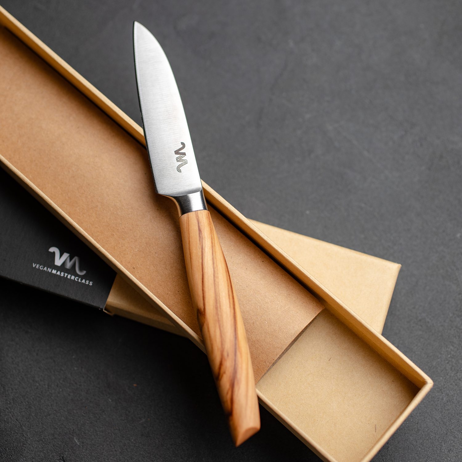Vegan Masterclass Gemsemesser Olive Vegan Masterclass Gemsemesser Olive