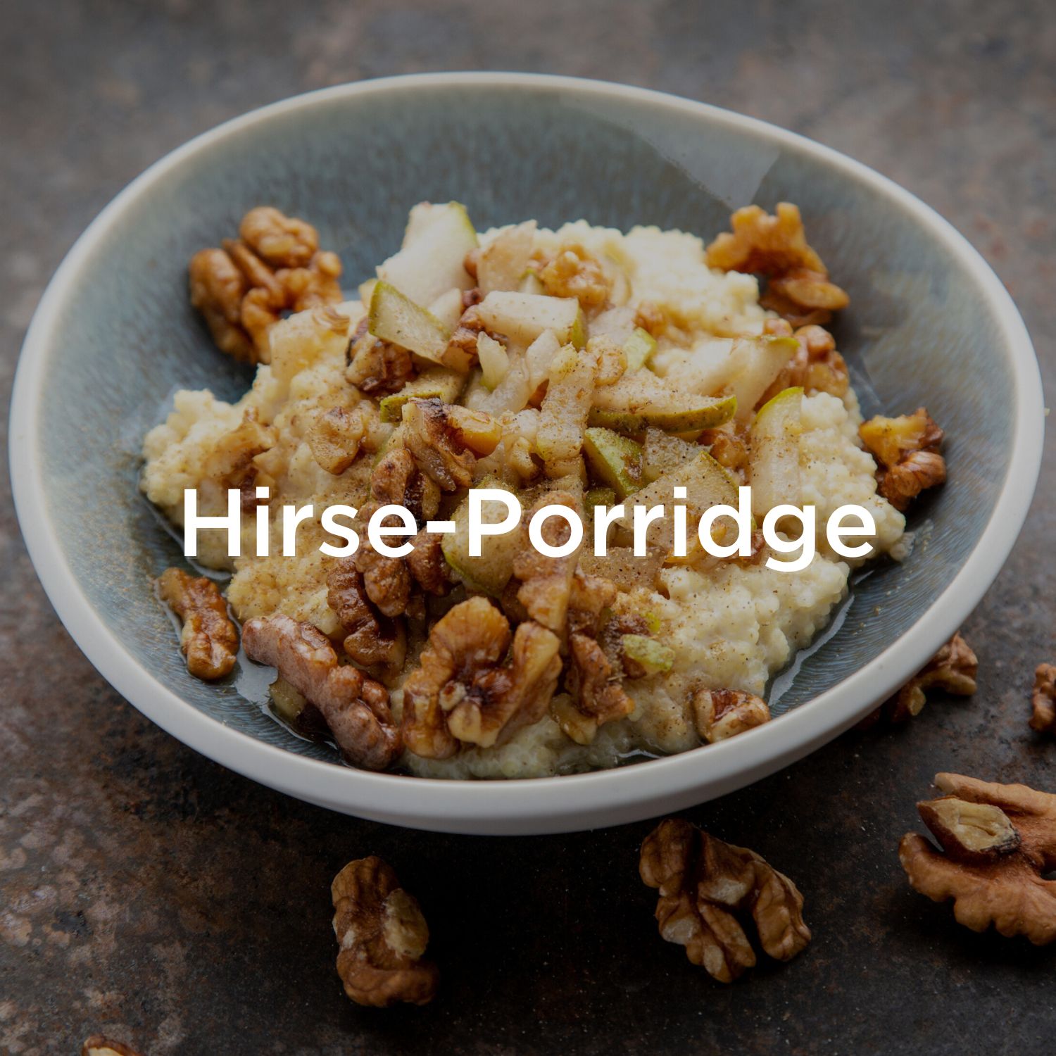 Veganes Hirse Porrage