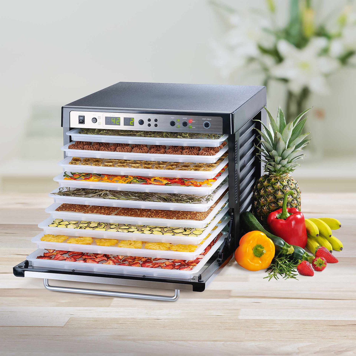 Sedona Combo Dörrgerät mit Kunststoffeinschüben Sedona Combo Dörrgerät mit Kunststoffeinschüben