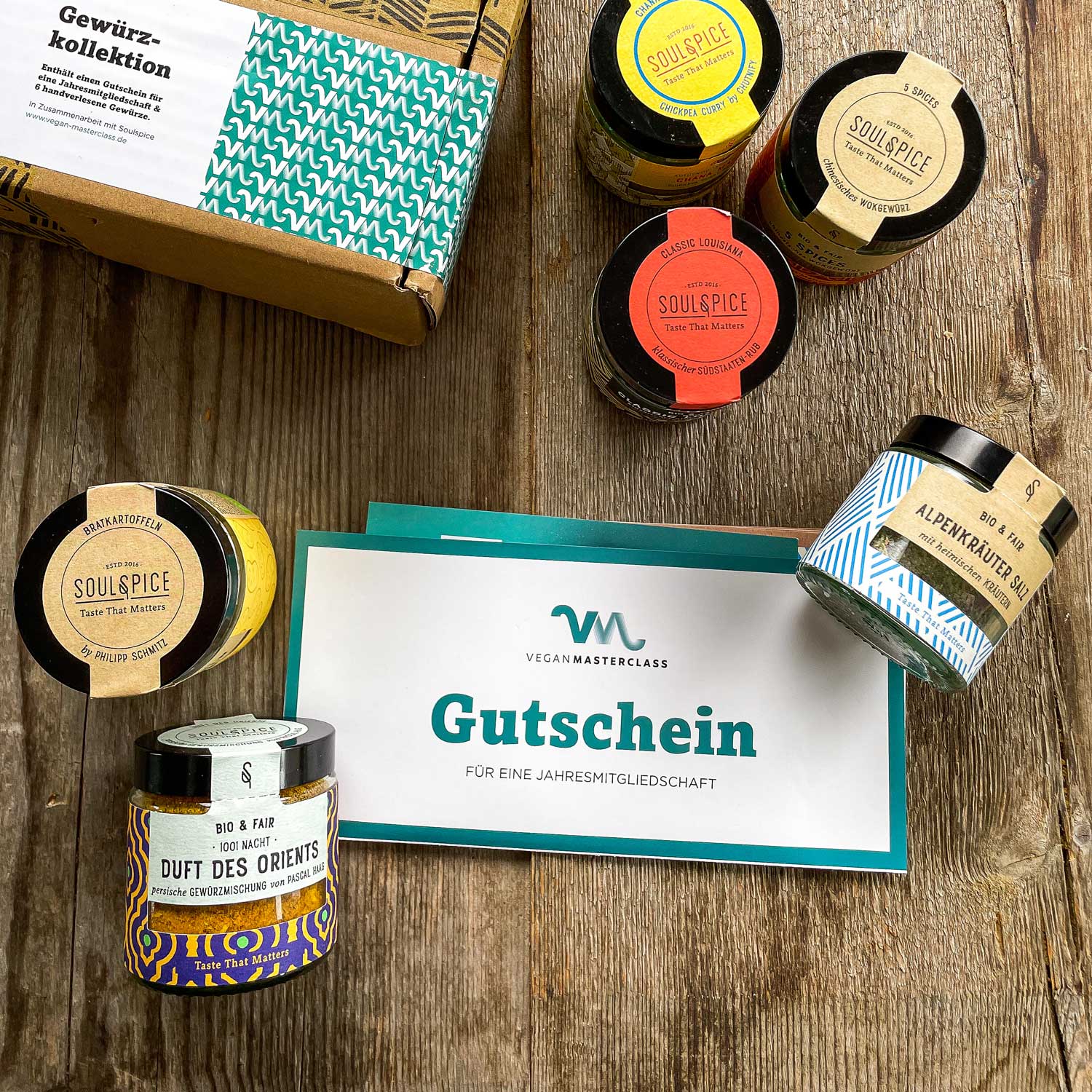Soulspice-Gutscheinbox Soulspice-Gutscheinbox