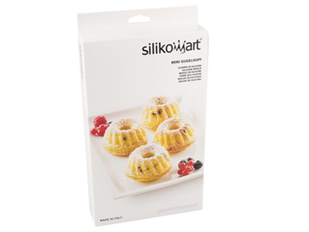 Silikonform Mini Gugelhupf Klassik Silikonform Mini Gugelhupf Klassik